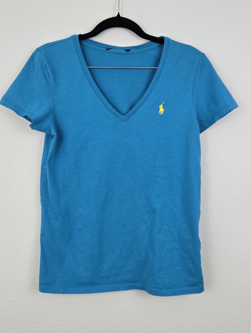 Blue Ralph Lauren Polo Short Sleeve Vneck